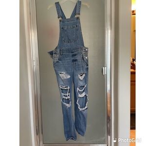 Ripped overalls